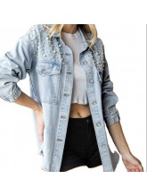 Jacket pants jeans underwear short sleeves